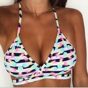Pineapple Bikini Top